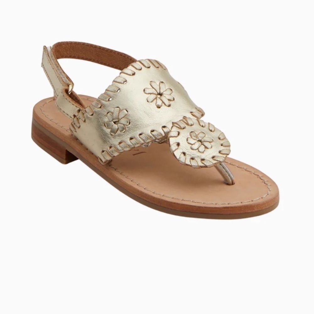 Jack Rogers Champagne Toddler Sandal Size 7